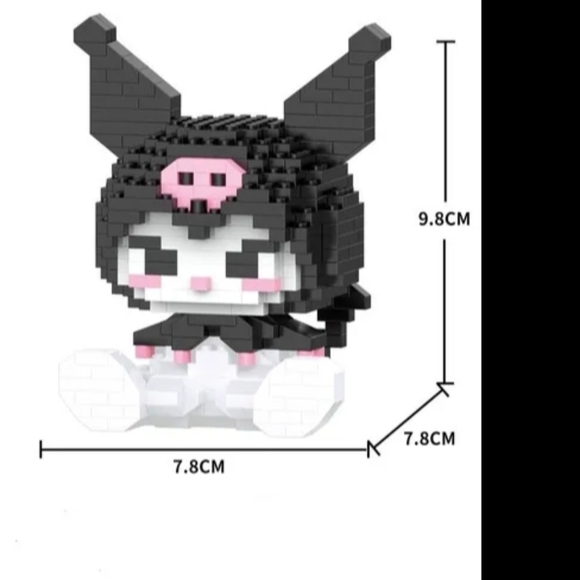 Kuromi Interlocking Bricks Set DIY - Picture 2 of 14